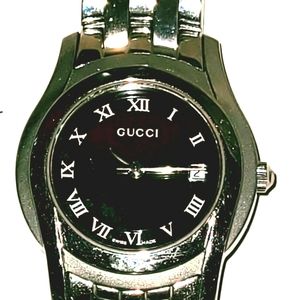 Gucci watch code 5500l stainless steel